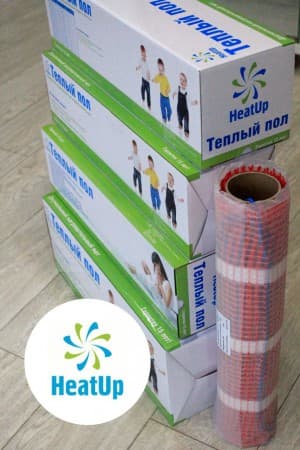 Нагревательный мат "HeatUp" 15,0 м2 — купить в Екатеринбурге