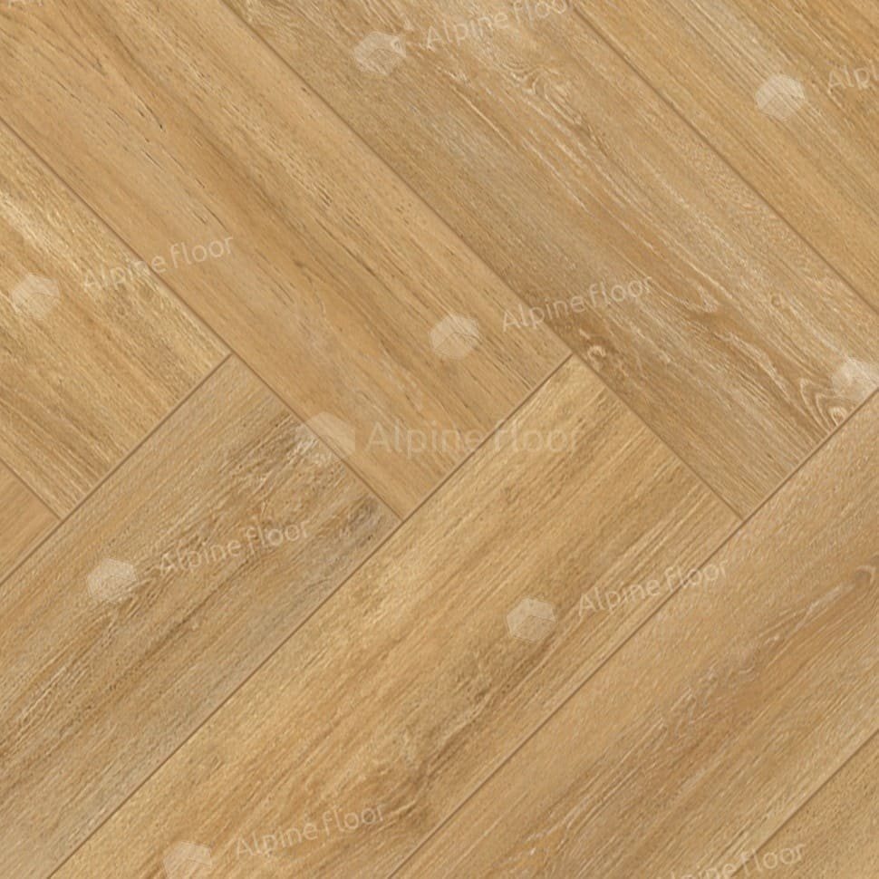 Ламинат "Alpine Floor" Herringbone Дуб Тулуза (606*101*8 мм) — купить в Екатеринбурге
