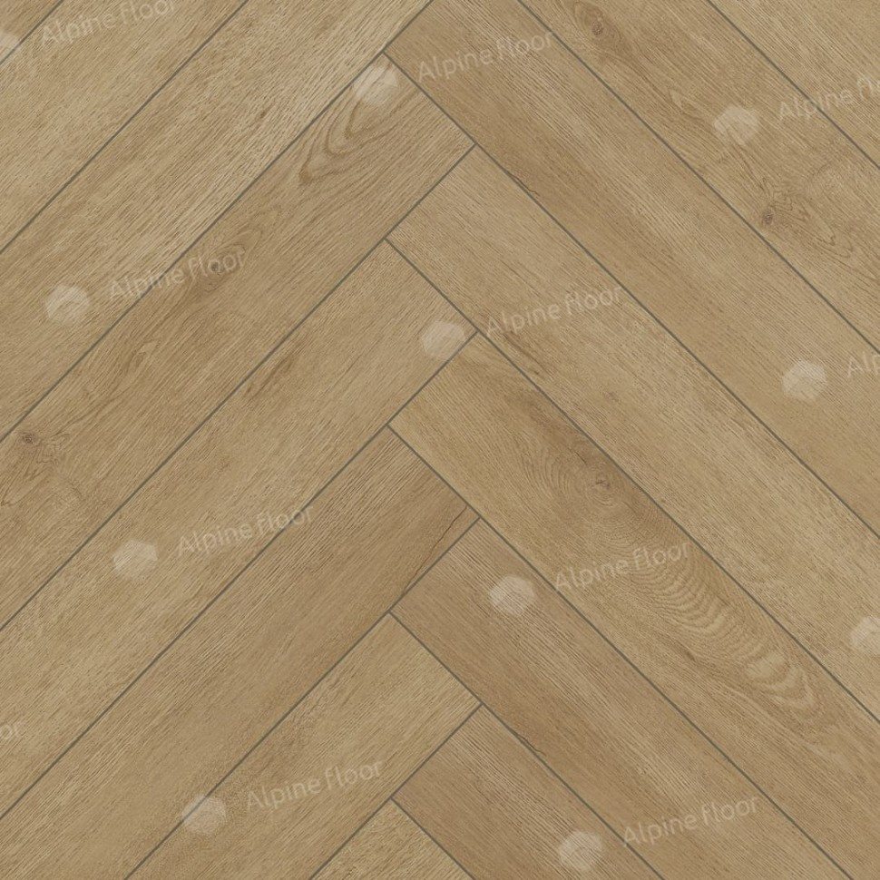 Ламинат "Alpine Floor" Herringbone 12 Дуб Молизе (600*100*12 мм) — купить в Екатеринбурге