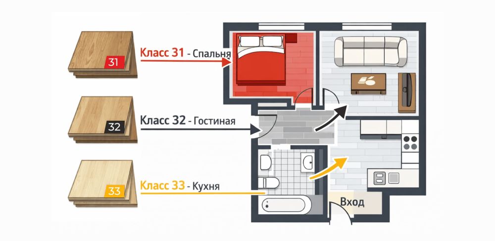 Какой ламинат лучше выбрать для квартиры?