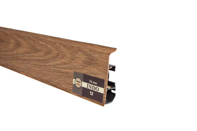 Плинтус "Arbiton" Indo Дуб Темный (2500*26*70 мм) — купить в Екатеринбурге