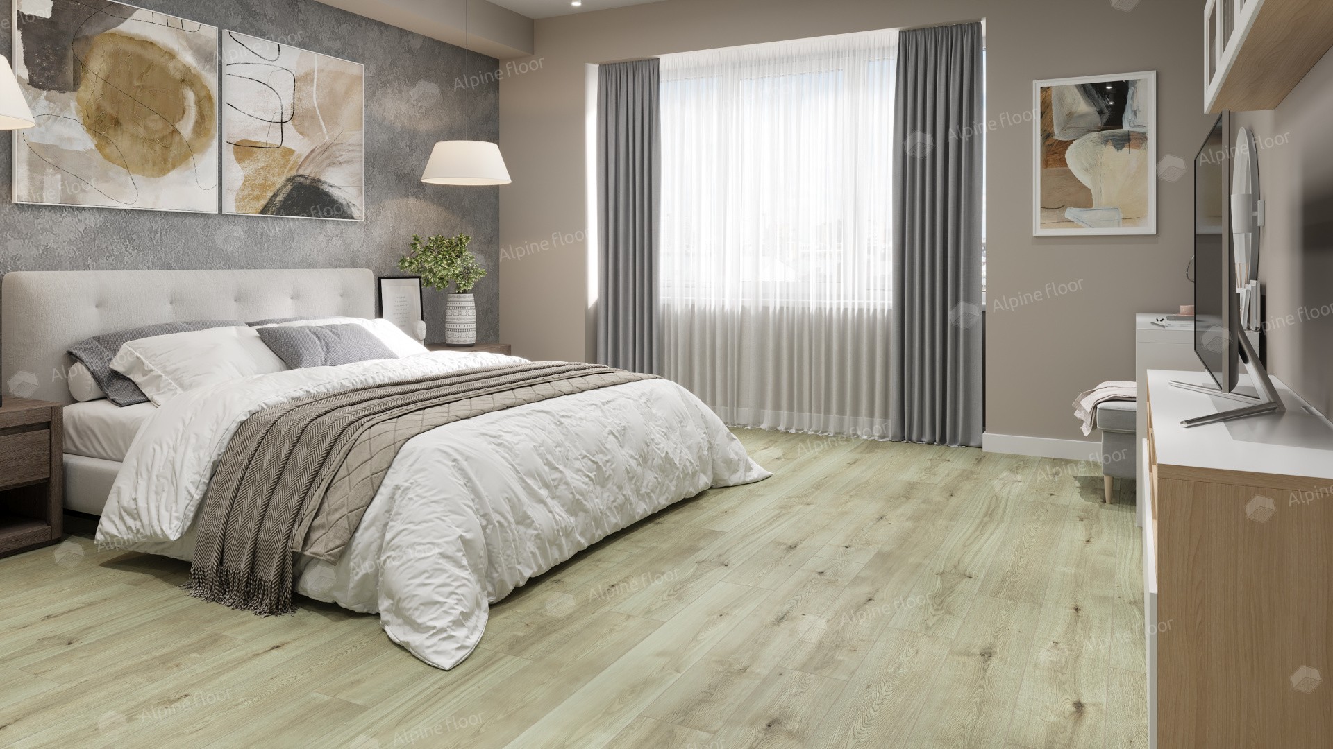 Ламинат "Alpine Floor" Дуб Венеция (1285*192*8 мм) — купить в Екатеринбурге