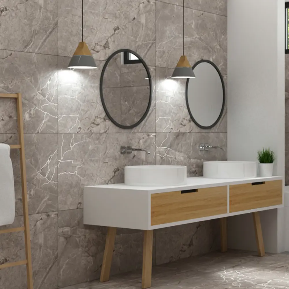 Керамогранит "Sonex" Harmony taupe карвинг 60x120см цвет коричневый с прожилками — купить в Екатеринбурге