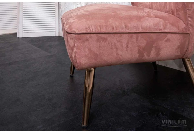 Кварц-винил Сланцевый Чёрный (950*480*2,5 мм) — купить в Екатеринбурге