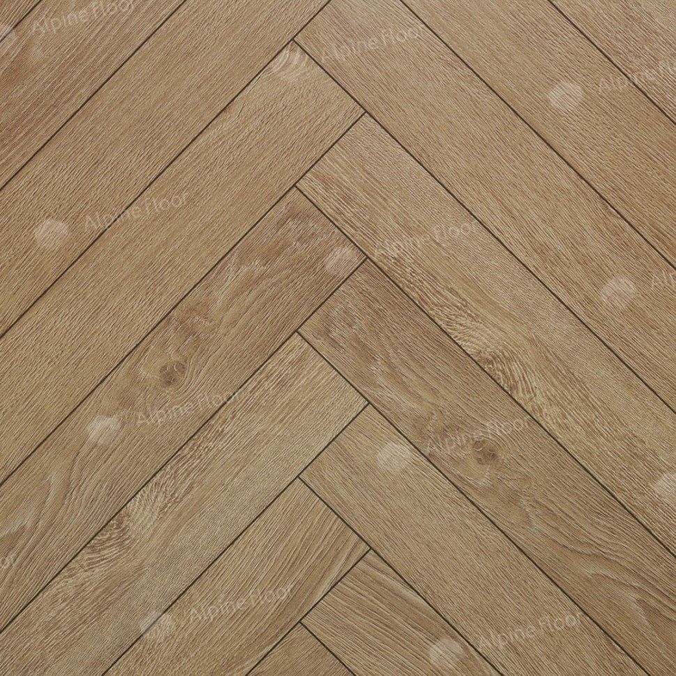 Ламинат "Alpine Floor" Herringbone 12 Дуб Тироль (600*100*12 мм) — купить в Екатеринбурге