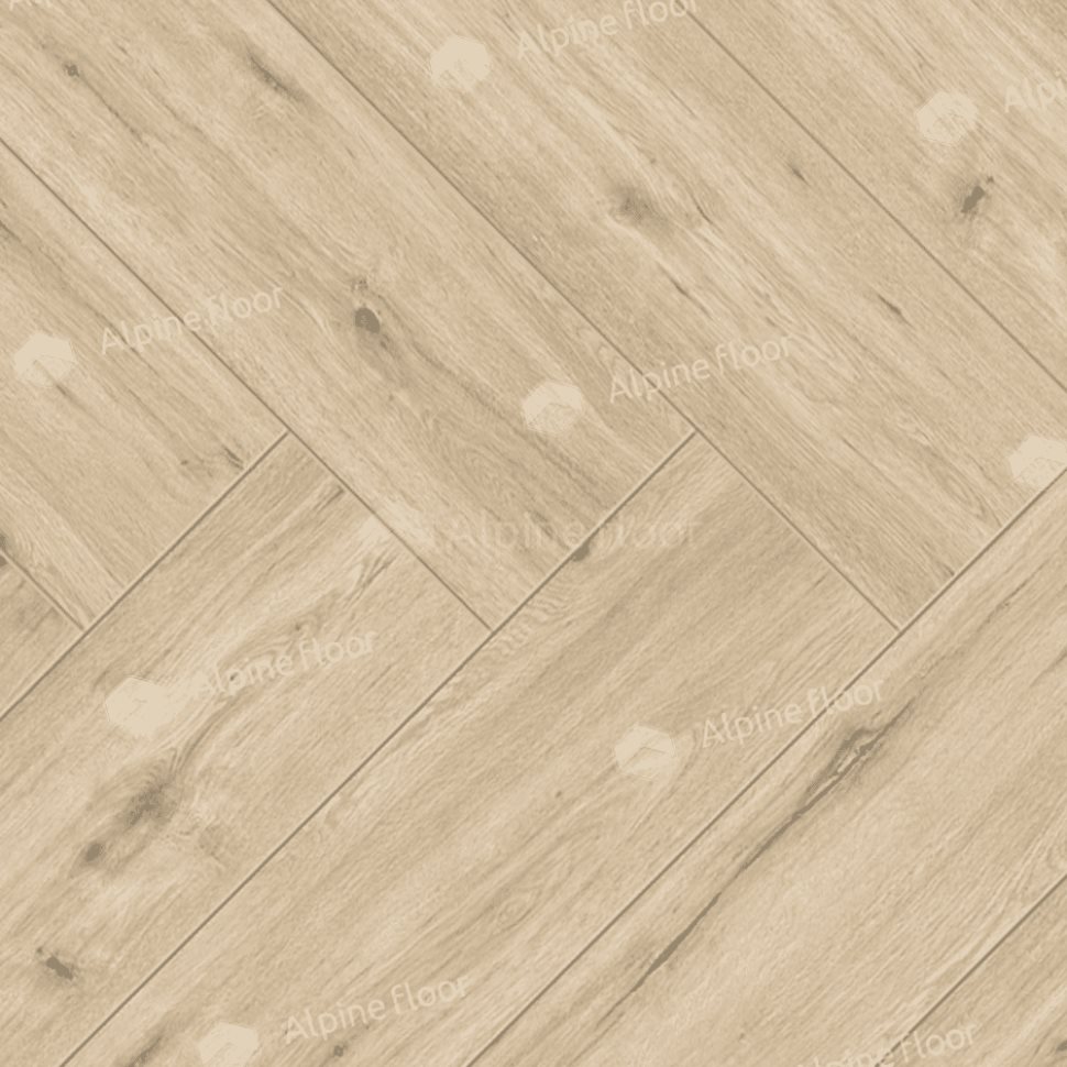 Ламинат "Alpine Floor" Herringbone 12 PRO Дуб Лион (606*101*12 мм) — купить в Екатеринбурге