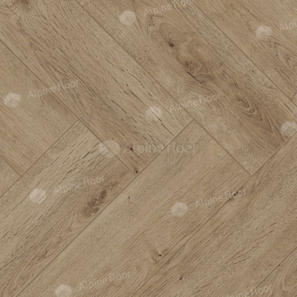 Ламинат "Alpine Floor" Herringbone Дуб Прованс (606*101*8 мм) — купить в Екатеринбурге